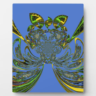 Feather Fish Fotoplatte