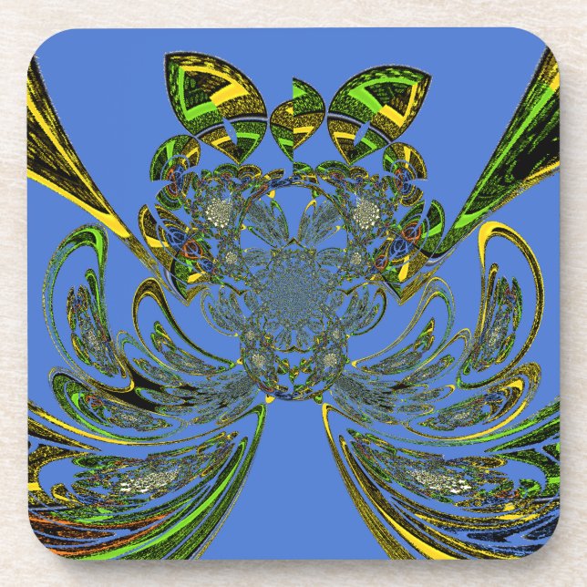 Feather Fish Untersetzer (Vorderseite)