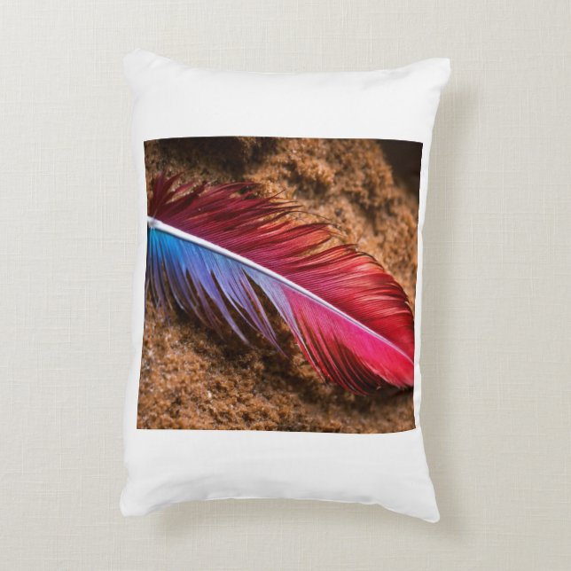 Feather light Dreams" Kissen (Rückseite(Vertikal))