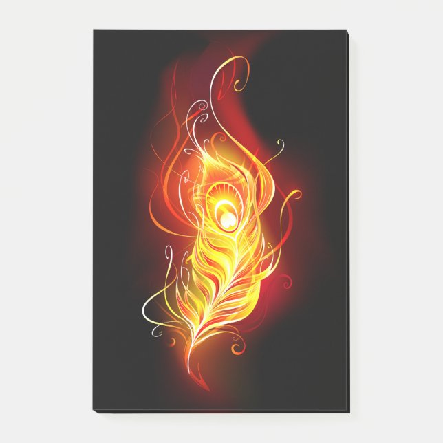 Feather Post-it Klebezettel (Vorderseite)