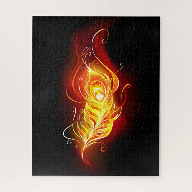 Feather Puzzle (Vertikal)