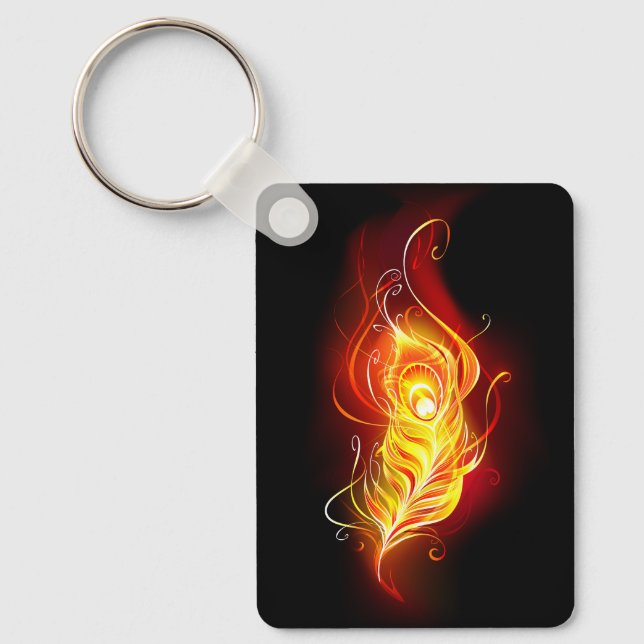 Feather Schlüsselanhänger (Vorderseite)