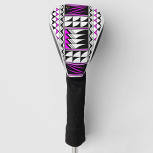 Feather Segen in rosa Golf Head Cover Headcover
