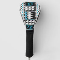 Feather Segen in Türkisblau Golf Head Cover