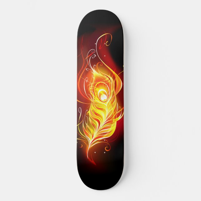 Feather Skateboard (Vorderseite)