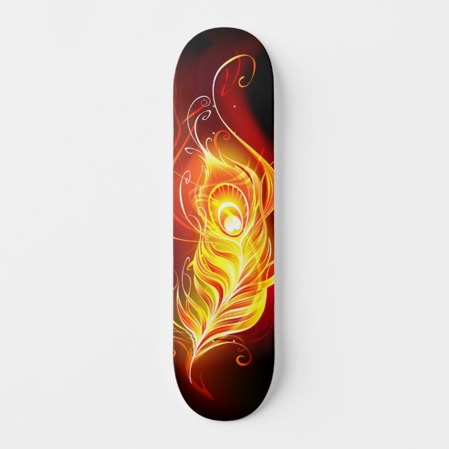 Feather Skateboard (Vorderseite)