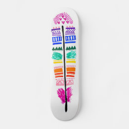 Feather Skateboard. Skateboard
