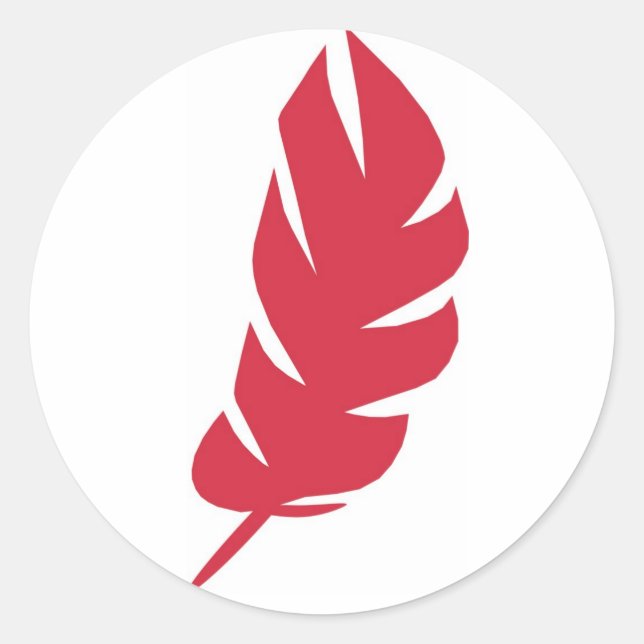 Feather Sticker (Vorderseite)