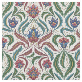 Feather Verlasse Floral Damask in Blue Green Red Stoff