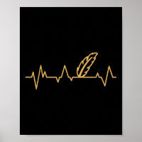 Feather Vintag Heartbeat Liebe Indigene Völker