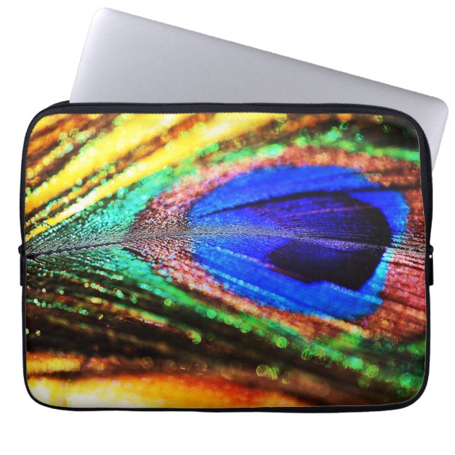 Feather von Shirley Taylor Laptopschutzhülle (Vorderseite)