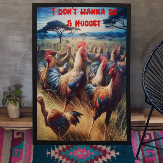 Feathered Ansammlung: Roaming für Hühner Poster (Von Creator hochgeladen)