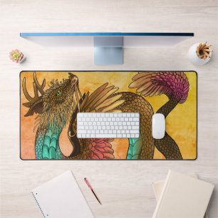 Feathered Dragon Schreibtischunterlage