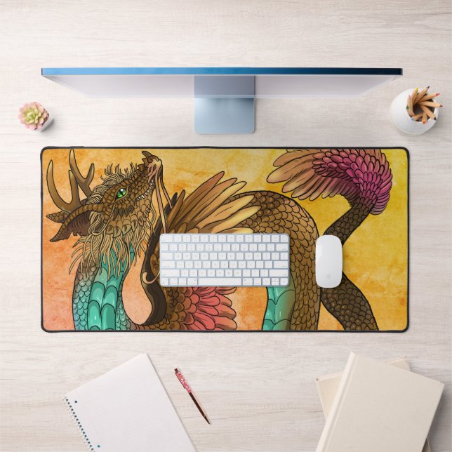 Feathered Dragon Schreibtischunterlage (Büro 1)