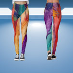 Feathered Elegance Leggings" Leggings<br><div class="desc">Entfesseln Sie Ihren kühlen Stil mit unseren **Feathered Elegance Leggings** mit einer atemberaubenden Auswahl an lebendigen, federinspiriert Farben. Diese Leggings sind für eine gute Note konzipiert und verbinden künstlerische Muster mit einer komfortablen Passform, die sich perfekt für aktive Tage oder lässige Ausflüge eignet. Lass dem anmutigen und dynamischen Federdesign fügen...</div>