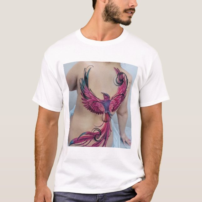 "Feathered Freedom" T-Shirt (Vorderseite)