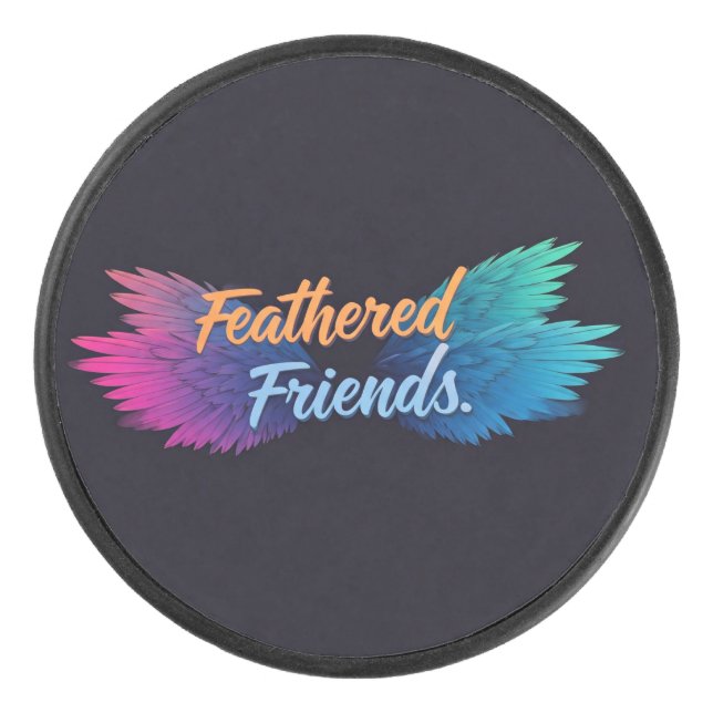 Feathered Friends Eishockey Puck (Vorderseite)