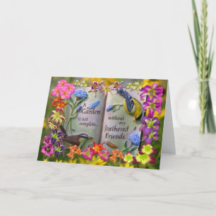 Feathered Friends Karte