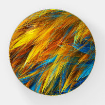 Feathering Fraktal Paperweight