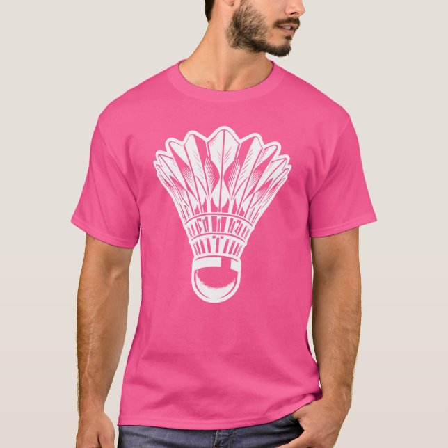 Featherlight Sportausrüstung Badminton-Geschenk T-Shirt (Vorderseite)