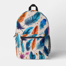 Feathers Bedruckter Rucksack