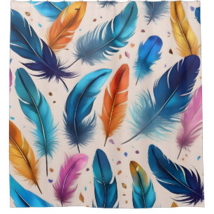 Feathers Duschvorhang