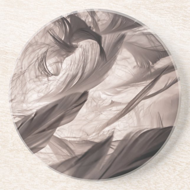 Feathers Getränkeuntersetzer (Vorne)