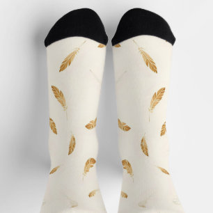 Feathers Luxury Modern Boho Collection Socken