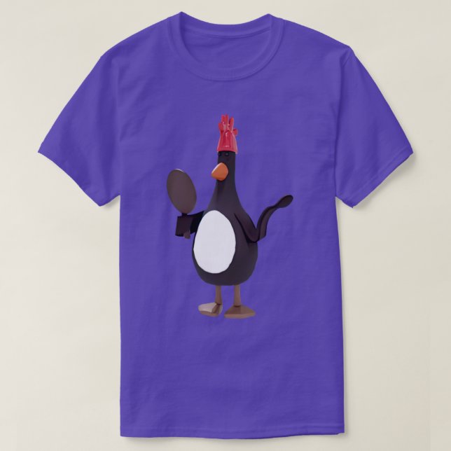 Feathers Mcgraw Mirror So Funny Art T-Shirt (Design vorne)