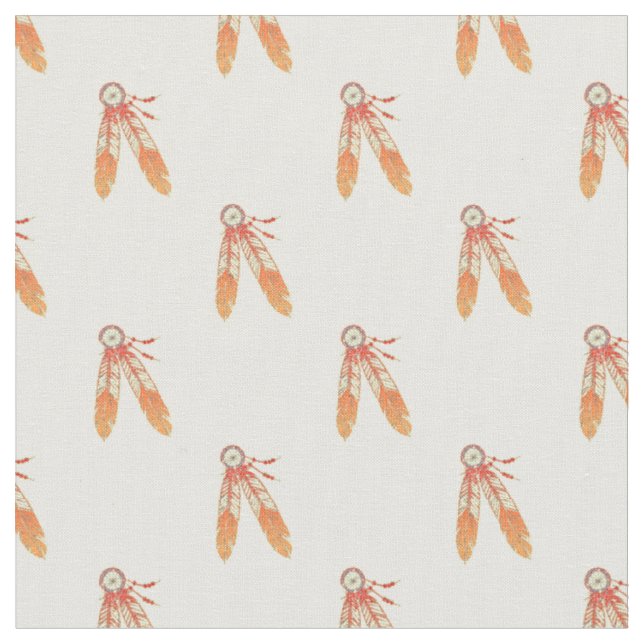 Feathers-Muster Stoff (Nahaufnahme)
