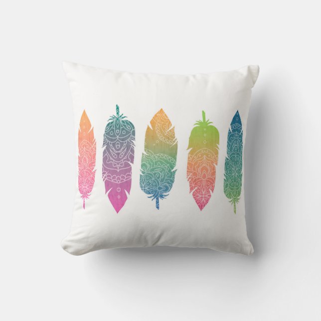 Feathers Pillow Kissen (Vorderseite)