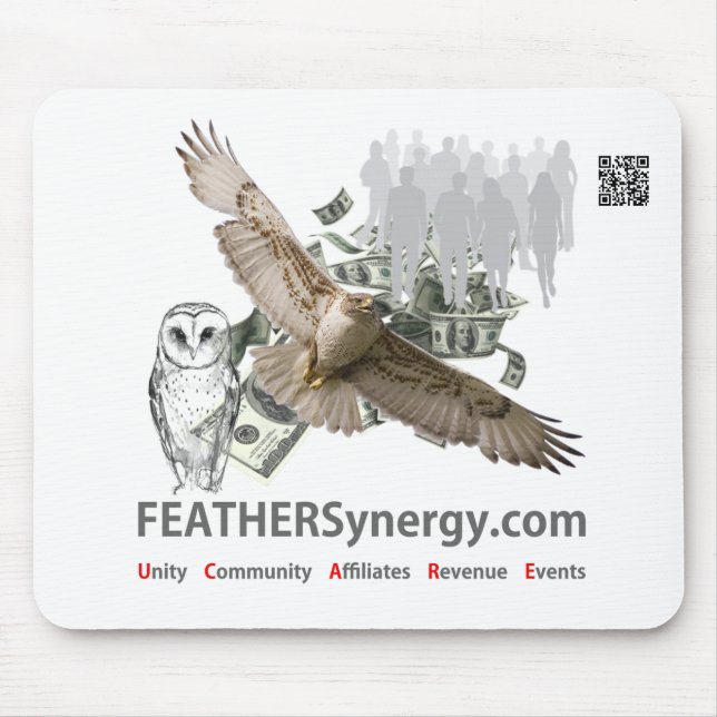 FEATHERSynergy - Maus-Pad Mousepad (Vorne)