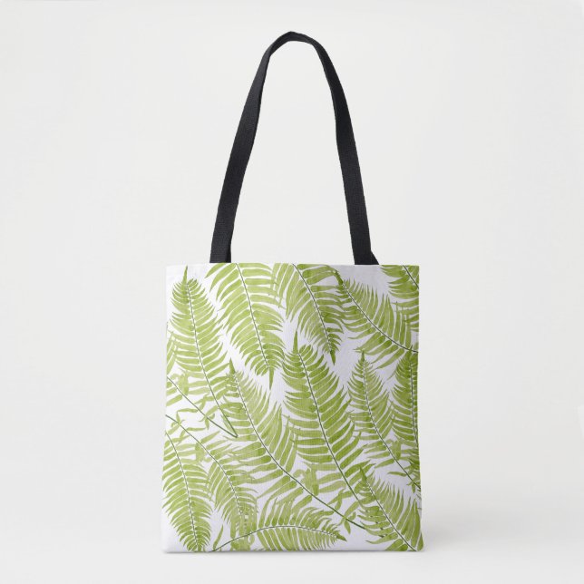 Feathery Fern auf Tote Bag (Vorderseite)