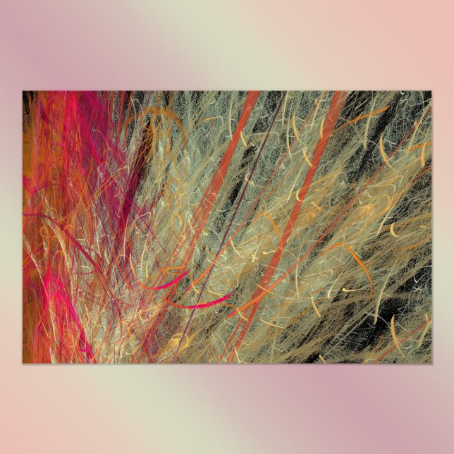 Feathery Fraktal Poster (Von Creator hochgeladen)