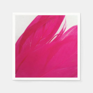 Feathery Fuschia Serviette