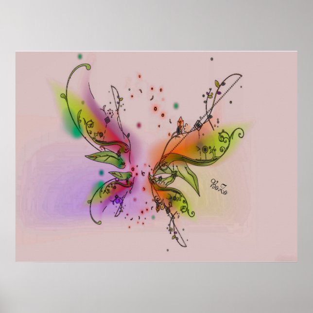 Features Artwork von BoZo Poster (Vorne)