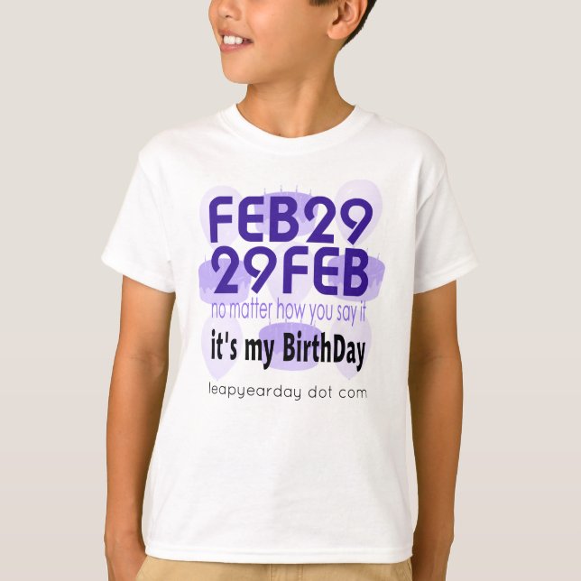 FEB 29 T-Shirt (Vorderseite)