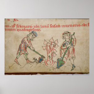 Februar: Feierlichkeiten Poster