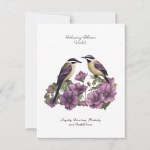 Februar Geburtsmonat Blume Personalisiert Geburtst