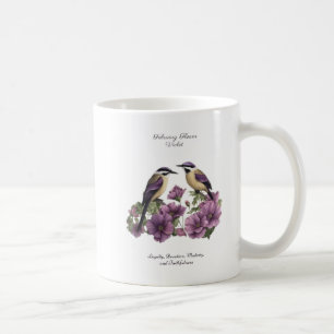 Februar Geburtsmonat Blume Personalisiert Geburtst Kaffeetasse