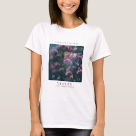 Februar-Geburtsmonatsblume T-Shirt