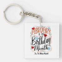 Februar Geburtstag Monat. Monatsfeier