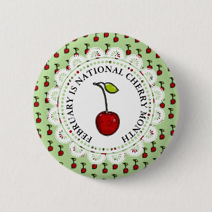 Februar ist der Nationalkirchmonat Button