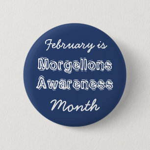 Februar ist Morgellons-Bewusstseins-Monat Button