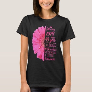 Februar Mädchen 1984 T 39 Jahre alt 39. Geburtstag T-Shirt