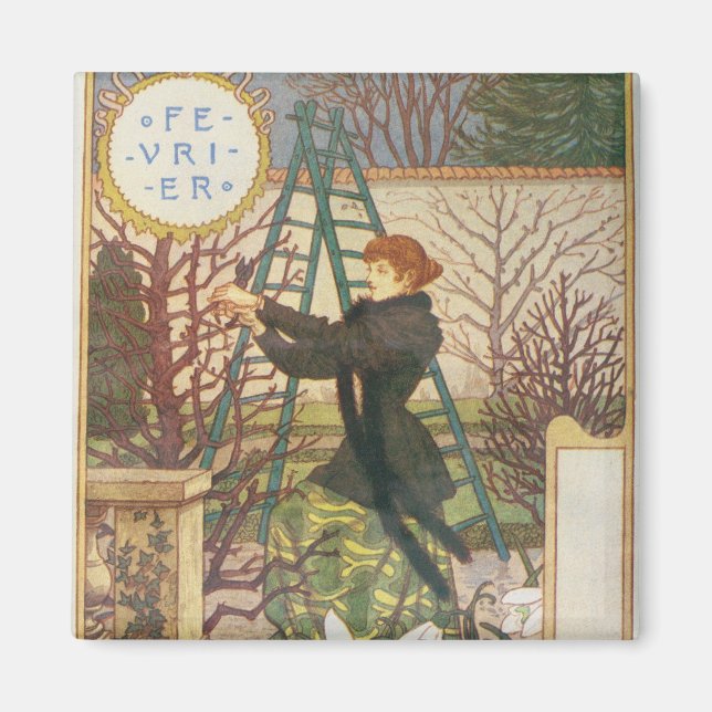 Februar Magnet (Vorne)