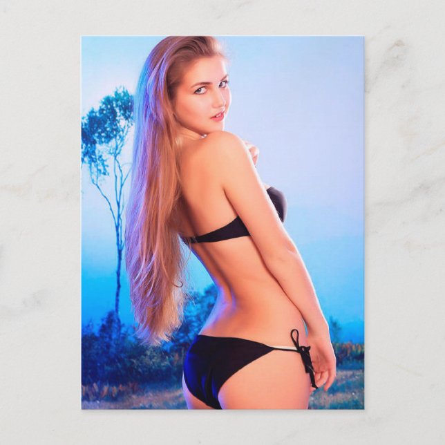 Februar-Modell des Monats Postkarte (Vorderseite)