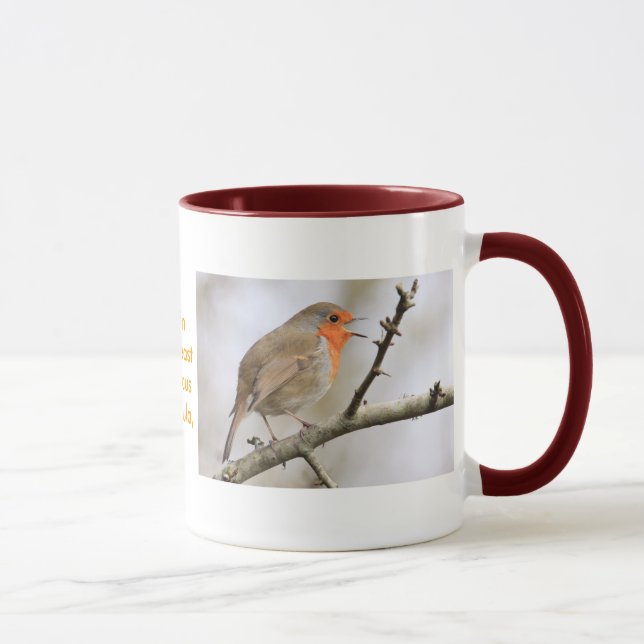 Februar Robin Tasse (Rechts)
