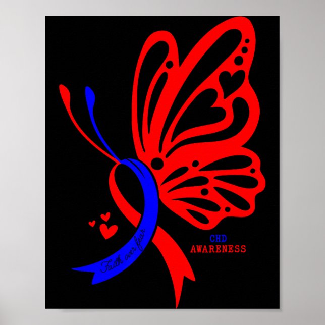 Februar Wir Herz Bewusstsein Chd Bewusstsein Schme Poster (Vorne)