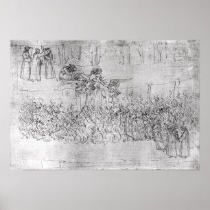 Fechtbrief von Dante von 'Die göttliche Komödie' Poster